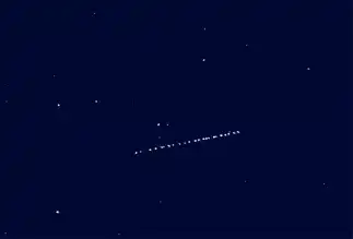 Tatvan'da Starlink Uyduları Görüntülendi!